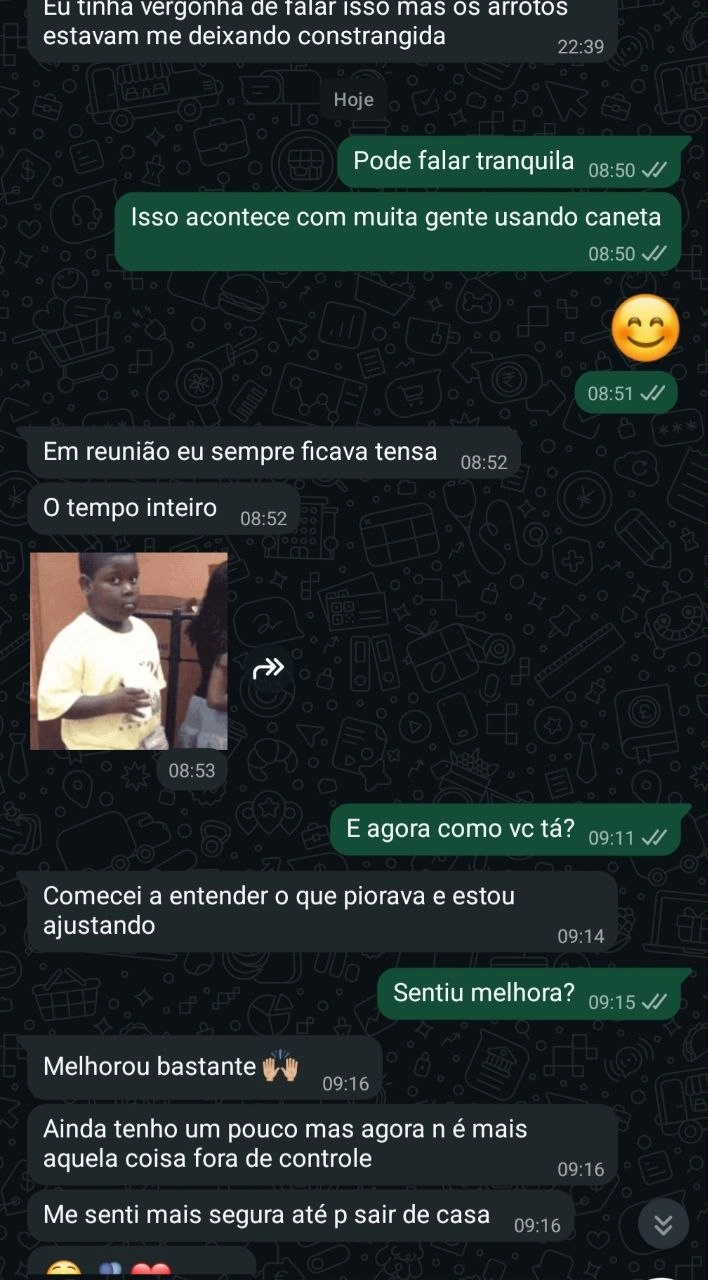 Depoimento real sobre melhora do refluxo